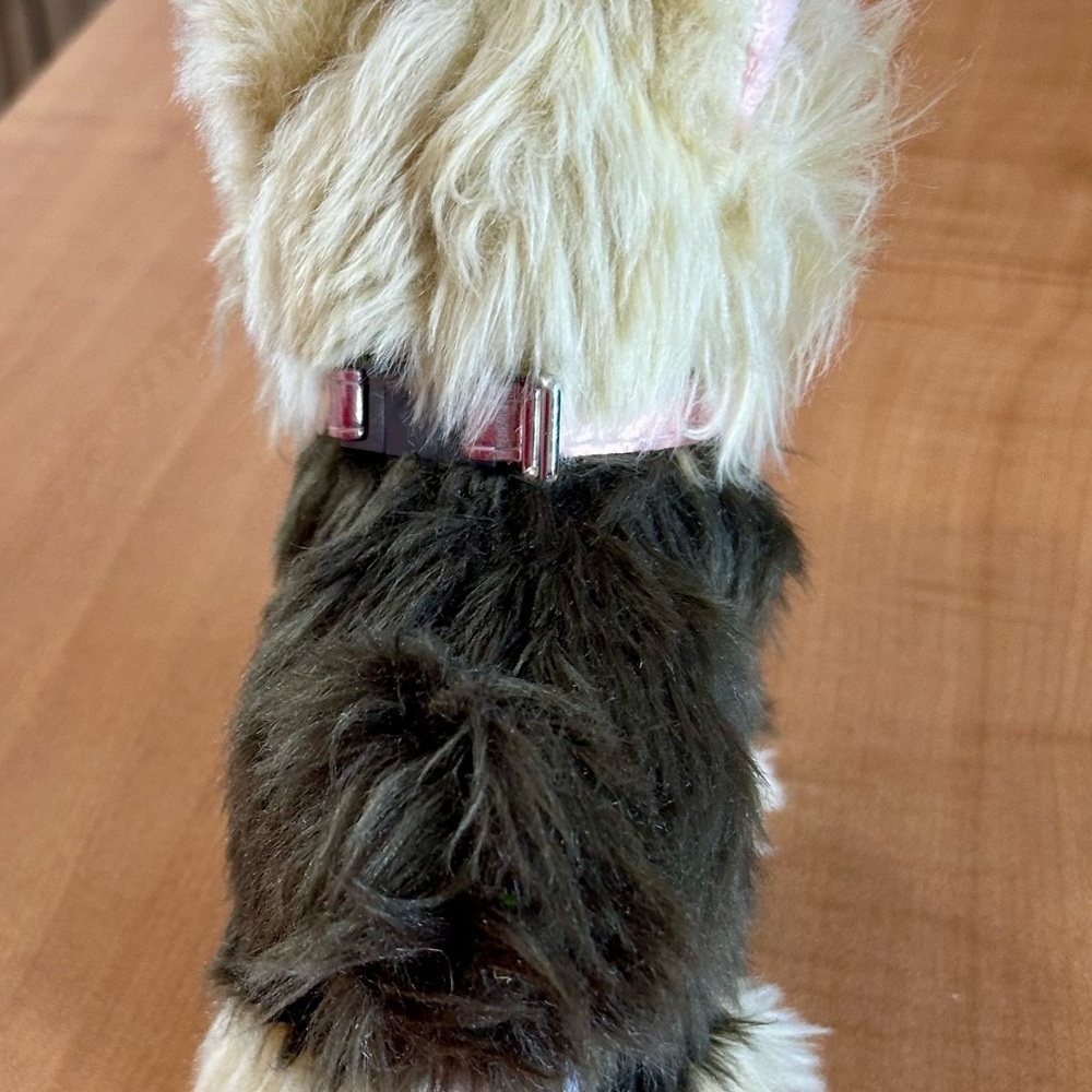 American Girl doll Truly Me Yorkshire Terrier Puppy Dog with pink collar - Picture 5 of 6